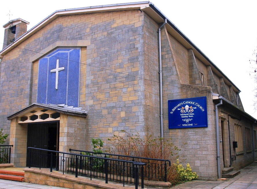 An outside view of St Bernards, Lingfield